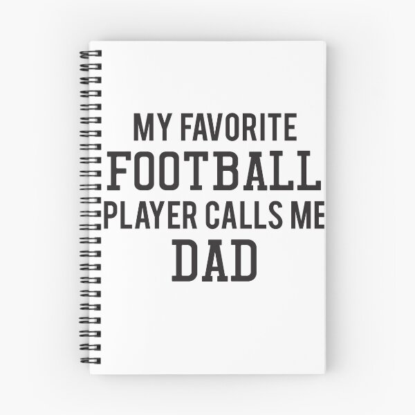Item preview, My Favorite Football Player Calls Me Dad designed and sold by adametzb.