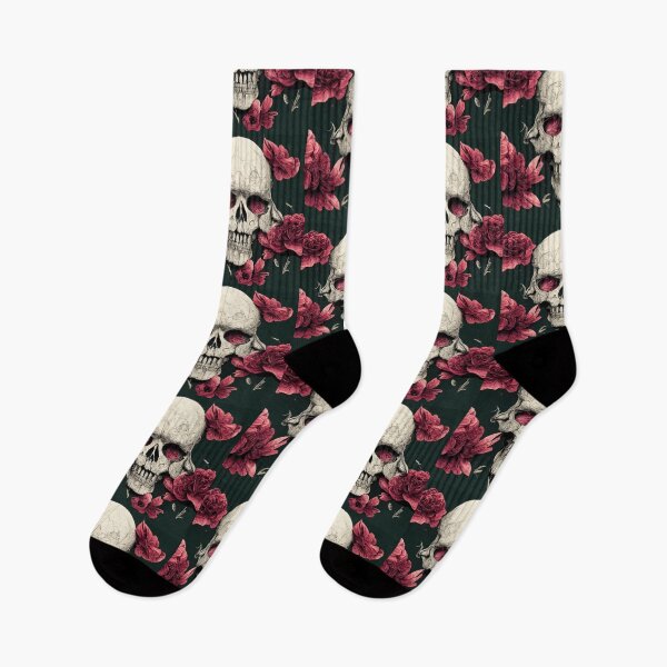 Item preview, winter skull - skulls and roses designed and sold by Chillapy.