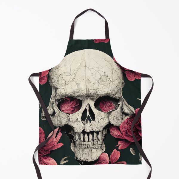 Item preview, winter skull - skulls and roses designed and sold by Chillapy.