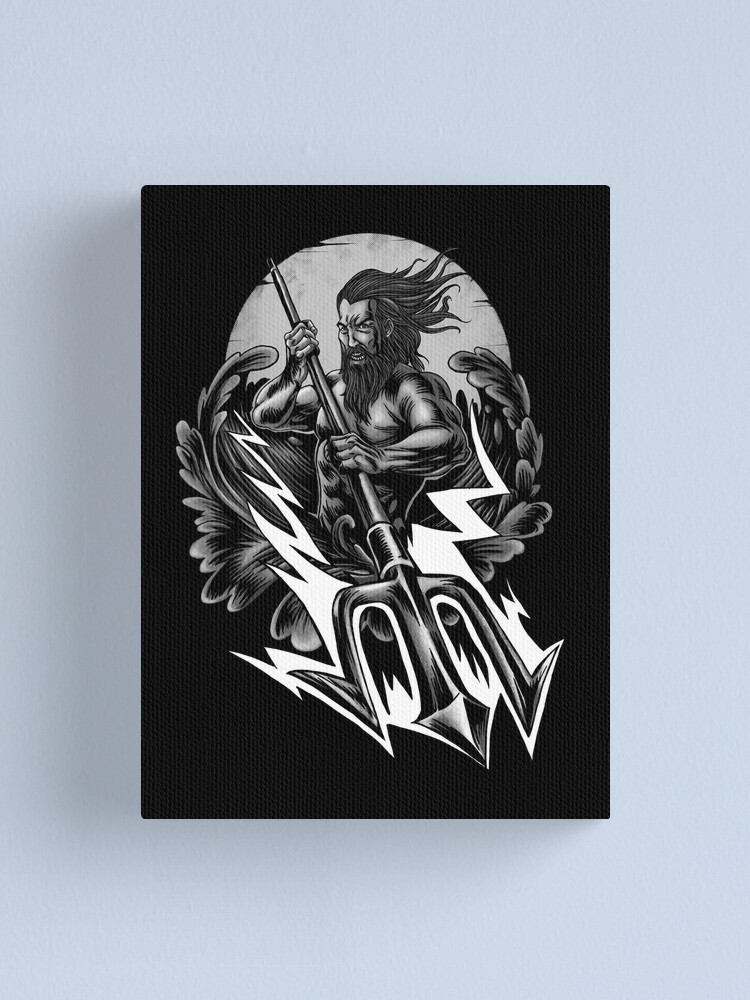 Alternate view of poseidon Canvas Print