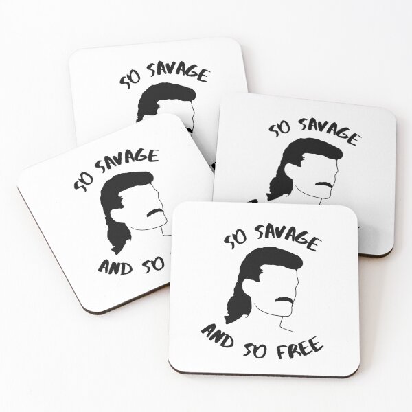 Item preview, So savage and so free mullet designed and sold by Wolf-Bird-Nest.