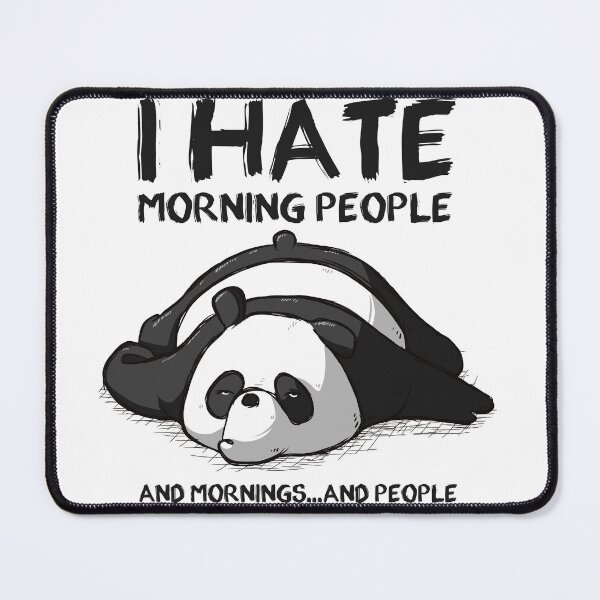 Item preview, I hate morning people designed and sold by theduc.