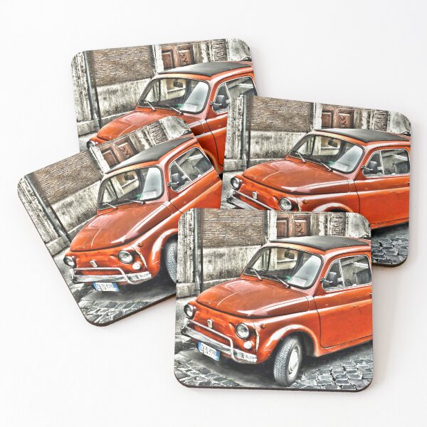 Item preview, vintage fiat 500 designed and sold by Truxtman.