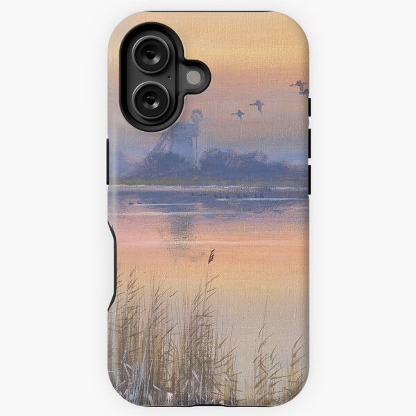 Winter Morning at Horsey Mere iPhone Tough Case