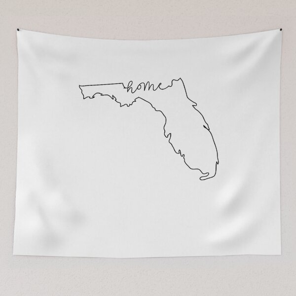 Item preview, Florida Home State Outline Map designed and sold by clothesy7.