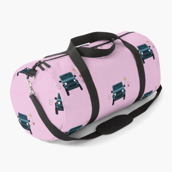 Item preview, Brisk Blue Suzuki Jimny - Pink Dotted Pattern designed and sold by stoicjimny.