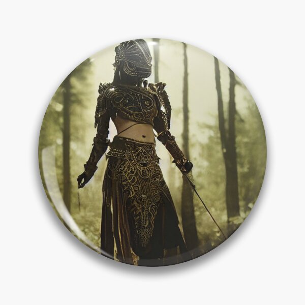 Item preview, Heavy Armor Sword Woman designed and sold by SpiiralArt.