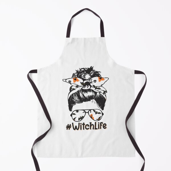 Item preview, Witch-Life Halloween Messy Bun WitchLife Bandana Women Girl T-Shirt designed and sold by lesterwopoljakd.