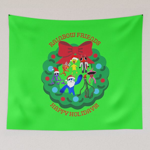 Item preview, Rainbow Friends Christmas Holiday Monsters  designed and sold by TheBullishRhino.