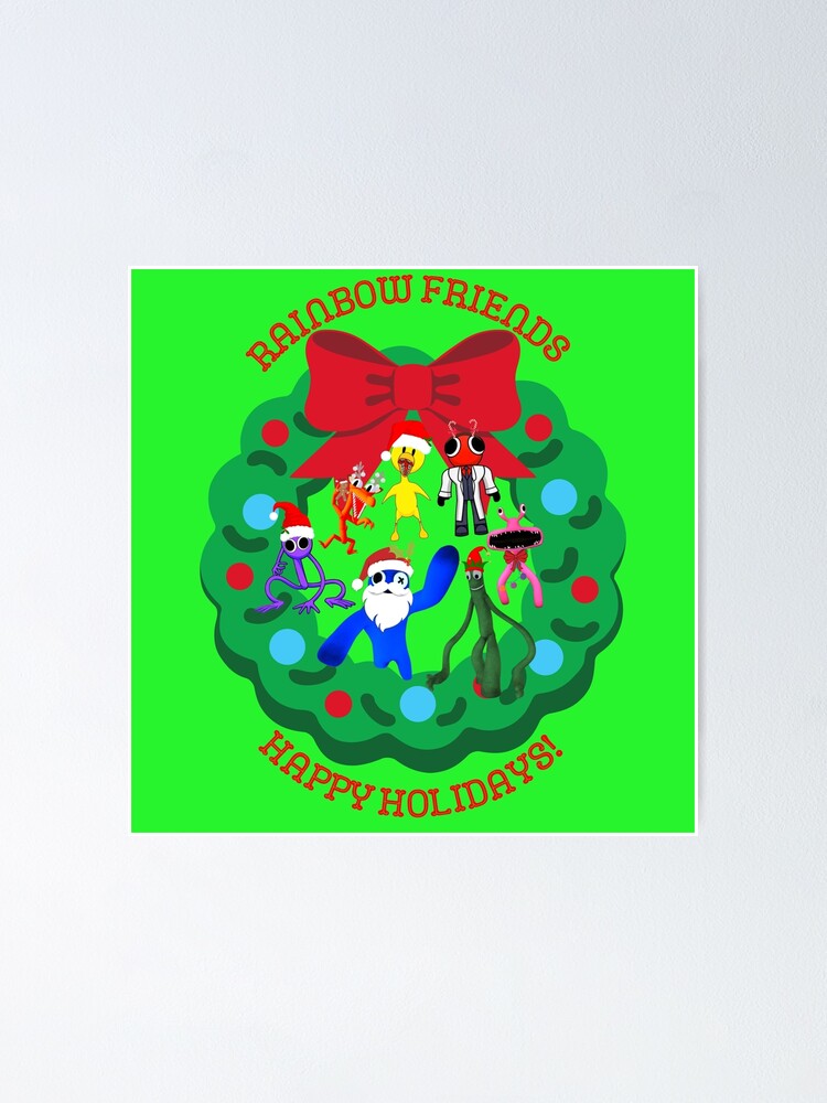 Green Rainbow Friend Sticker for Sale by TheBullishRhino