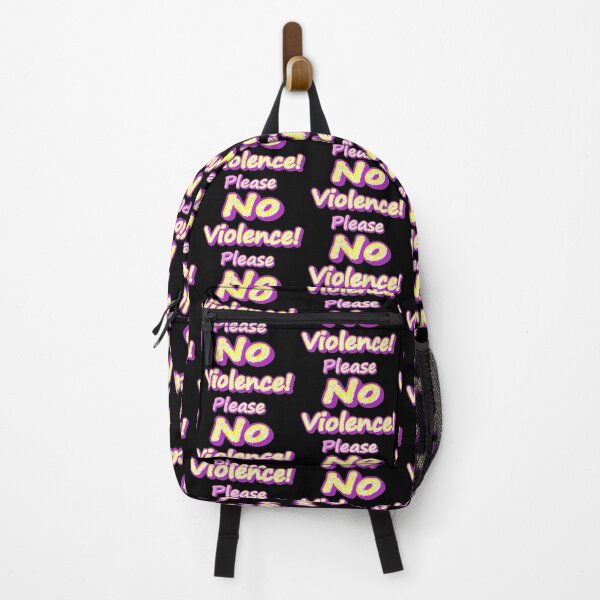 Item preview, "Please No Violence!" Cute Design. Buy Now designed and sold by Health And Fitness Posts e-Store.