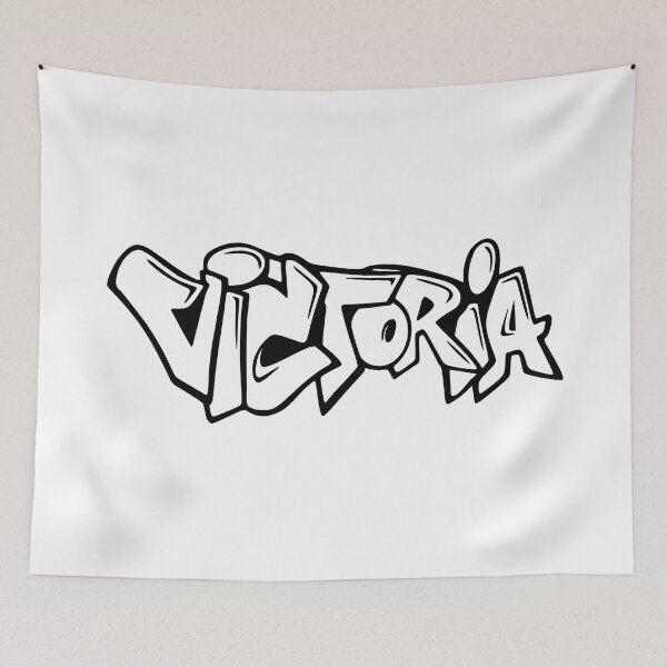 Item preview, Victoria - Graffiti Name Design designed and sold by NameThatShirt.