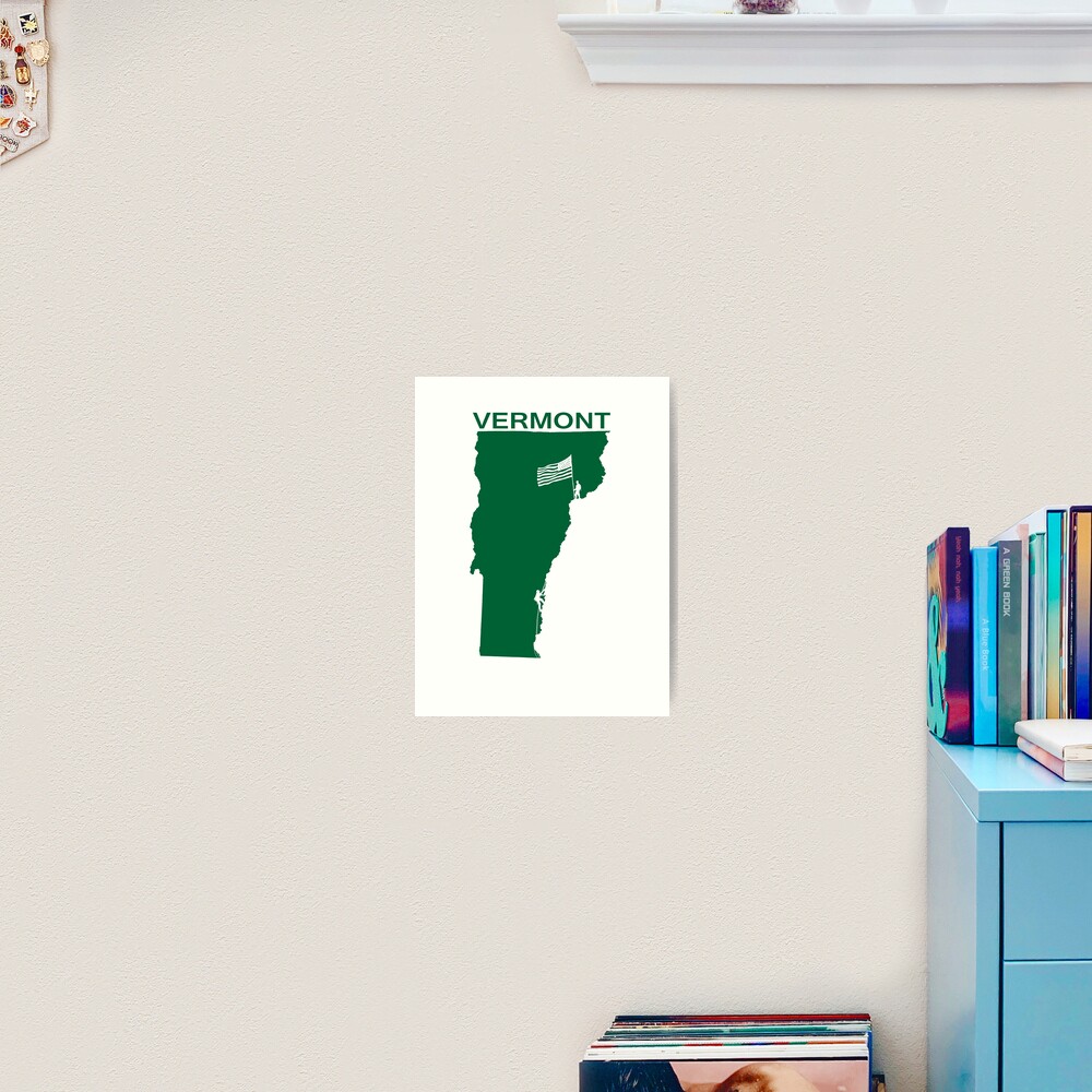 VERMONT Art Print
