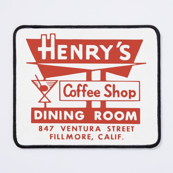 Item preview, Vintage Matchbook Henry's Coffee Shop Dining Room Fillmore California Vintage Matchbook designed and sold by chrisrivait.