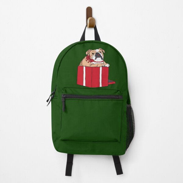 Item preview, Bulldog inglés lindo ilustrado saltando de una caja de regalo designed and sold by ILLUSTRATED TAILS.