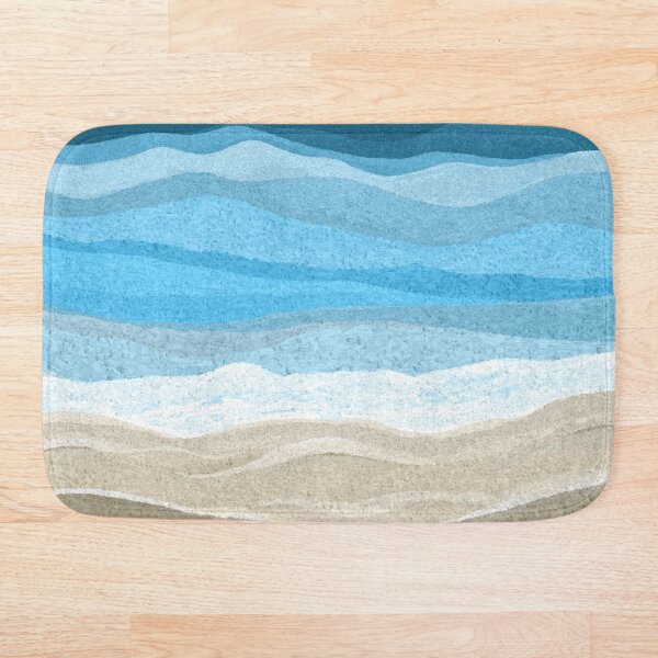 Item preview, Painted Beach And Ocean designed and sold by NinniSilver.