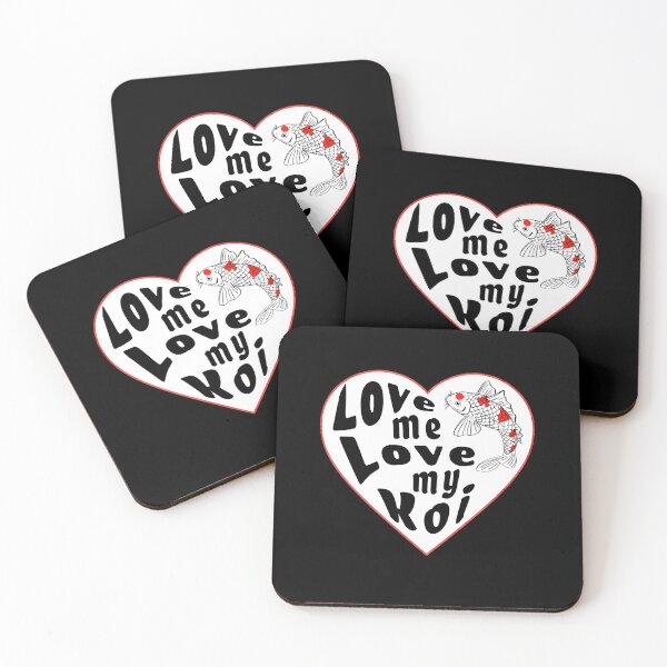 Item preview, Love Me Love My Koi designed and sold by Koiartsandus.