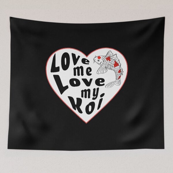 Item preview, Love Me Love My Koi designed and sold by Koiartsandus.