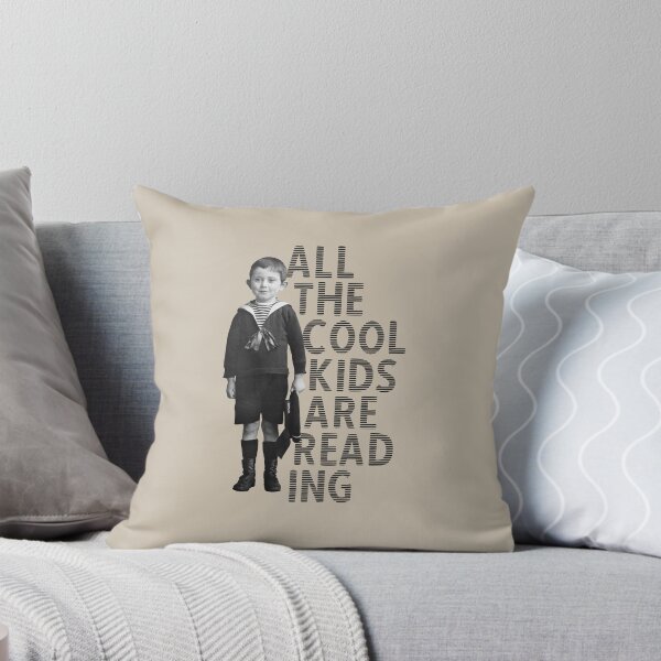 Item preview, All The Cool Kids Are Reading Retro Style designed and sold by JulianoZn97.