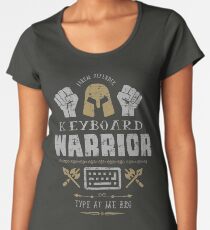 Keyboard Warrior Women's Premium T-Shirt