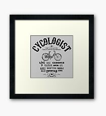 Cycologist Framed Print