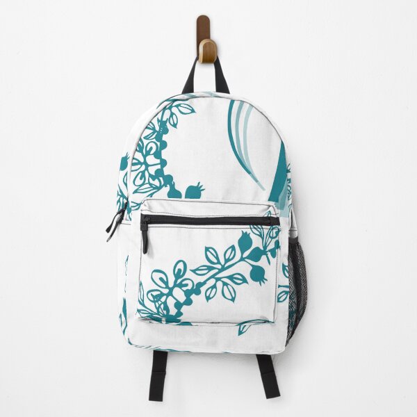 Item preview, Blue Floral Wreath Monogram N designed and sold by Coffee Lifestyle.