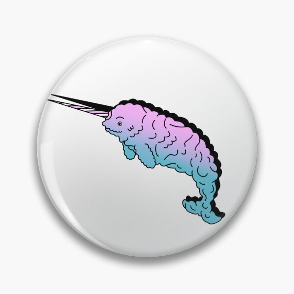 Item preview, Cotton Candy Narwhal - The Cotton Candy Collective designed and sold by Nasty-Studios.