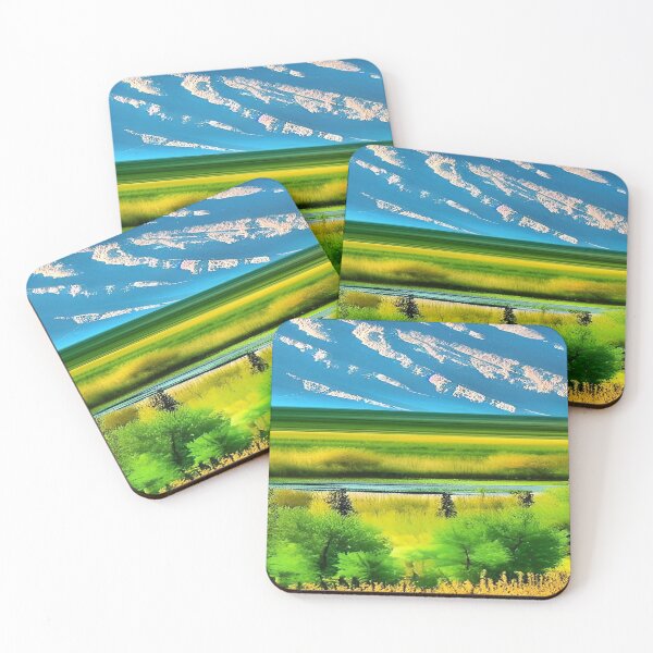 Item preview, Kazakhstan nature ai art designed and sold by Mirex88.