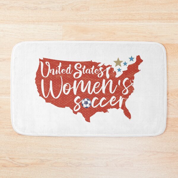 Item preview, USA Soccer Map (WOSO) - Red Version designed and sold by Numero14.