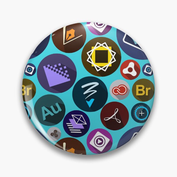Artikelvorschau, Nahtloses Muster mit Adobe-Logos entworfen und verkauft von Lefteris Betsis.