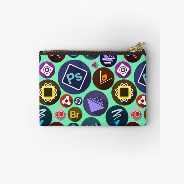 Item preview, Adobe logos seamless pattern designed and sold by Lefteris Betsis.