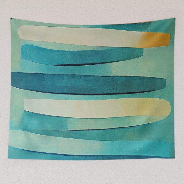 Item preview, Abstract mid century modern kids colorful art designed and sold by UnlockingDesign.