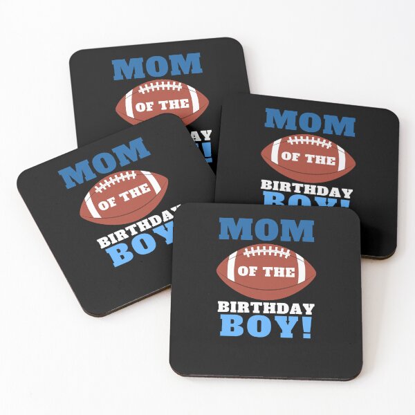 Item preview, MOM Of The American Football Birthday Boy Kid Party designed and sold by YoungESC.