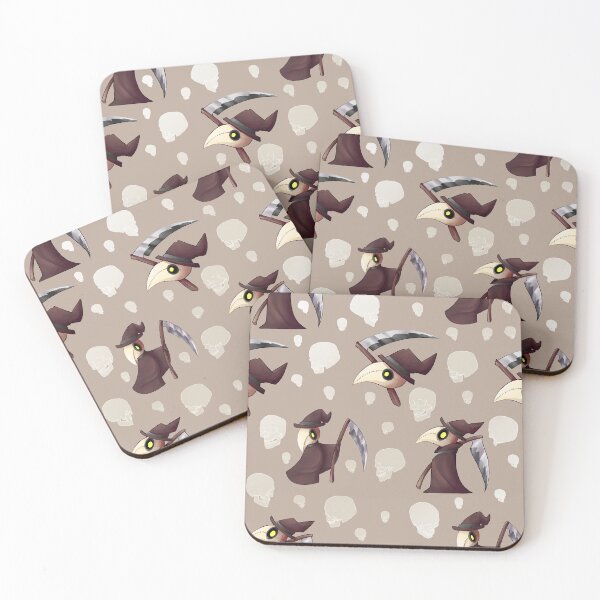Item preview, Cute Plague Doctor Pattern designed and sold by StickyBrambles.