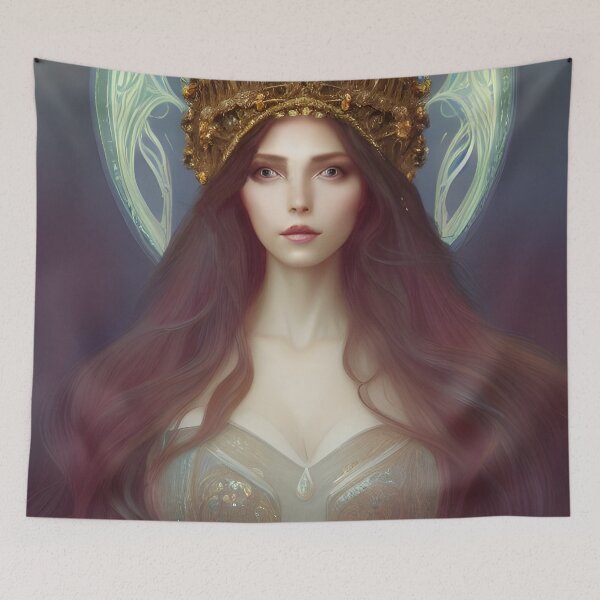 Item preview, Fairy queen - queen of fairy pantheon designed and sold by Wolfi51.
