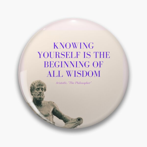 Item preview, Knowing yourself is the beginning of all wisdom designed and sold by profundityseek.