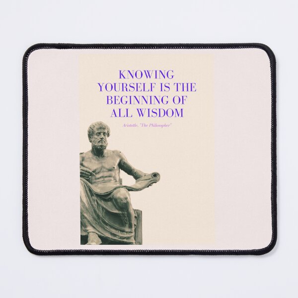 Item preview, Knowing yourself is the beginning of all wisdom designed and sold by profundityseek.