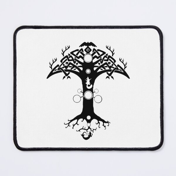 Item preview, Tree Of LIfe Black designed and sold by 72artteam.