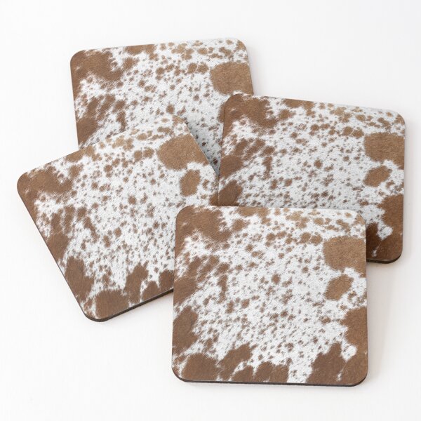 Item preview, Western Cowhide Pattern - Brown And White designed and sold by handsoftime2020.