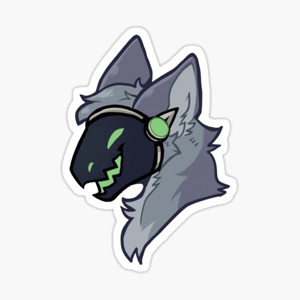 Protogen & Sergal MAGNET / BIG BADGE: Protogen is Not a 