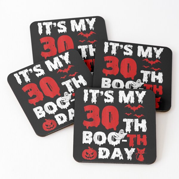 Item preview, Itu2019s My 30th Boo-th Day Scary 30th Birthday Halloween halloween scary designed and sold by SatouKuru.