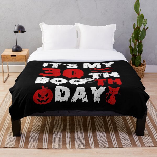 Item preview, Itu2019s My 30th Boo-th Day Scary 30th Birthday Halloween halloween scary designed and sold by SatouKuru.