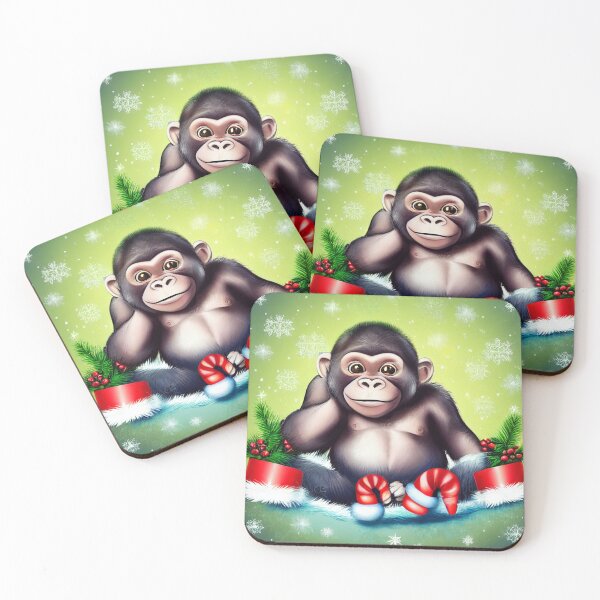 Item preview, Christmas Gorilla - Perfect For Animal Lovers designed and sold by ChristmaSpecial.