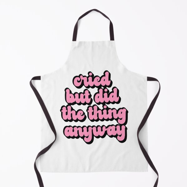Item preview, Cried But Did The Thing Anyway Pink designed and sold by BlvckStyles.
