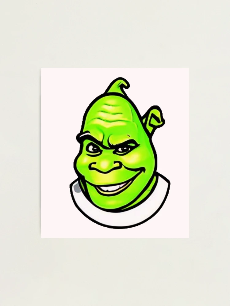 Screaming Shrek  Metal Print for Sale by SunnyMoonCrafts