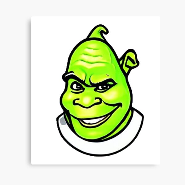 Shrek Face Meme Art Print for Sale by mylifeasgaia