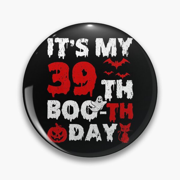 Item preview, Itu2019s My 39th Boo-th Day Scary 39th Birthday Halloween Premium halloween scary designed and sold by SatouKuru.