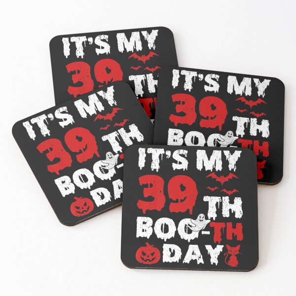 Item preview, Itu2019s My 39th Boo-th Day Scary 39th Birthday Halloween Premium halloween scary designed and sold by SatouKuru.