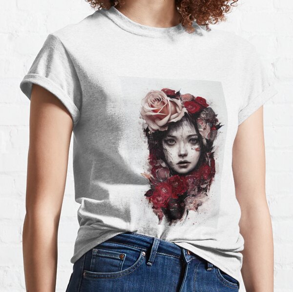 Rose portrait Classic T-Shirt