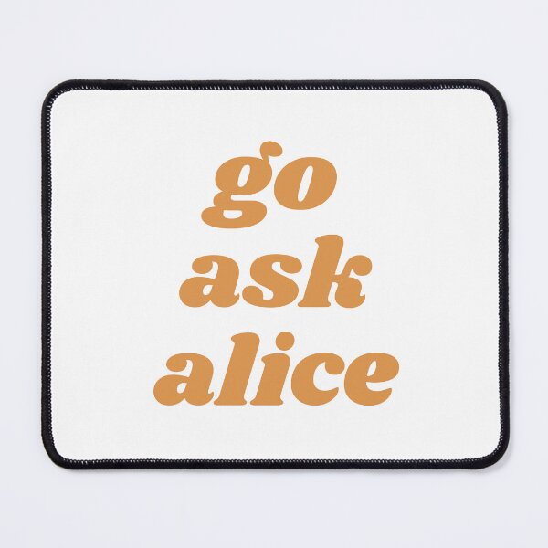 Item preview, Go ask Alice designed and sold by GamersLands.